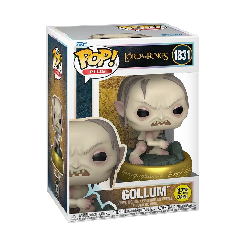 POP! Plus Gollum - El Señor de los Anillos 1831 (vista)