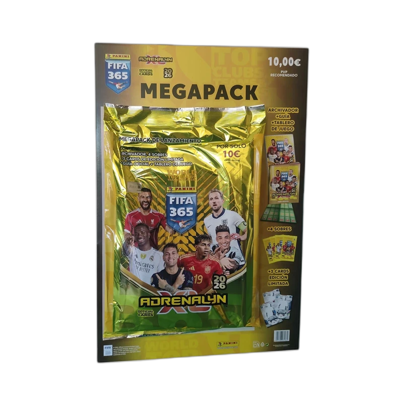 Cartón Megapack Adrenalyn Fifa 365 2026
