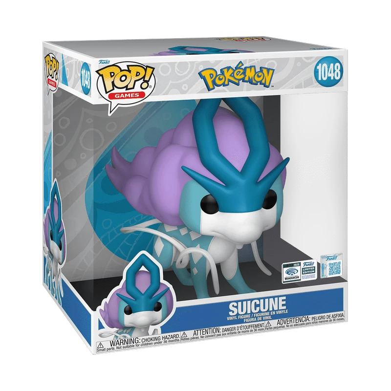 Jumbo POP! Suicune (WonderCon) 1048 (vista)