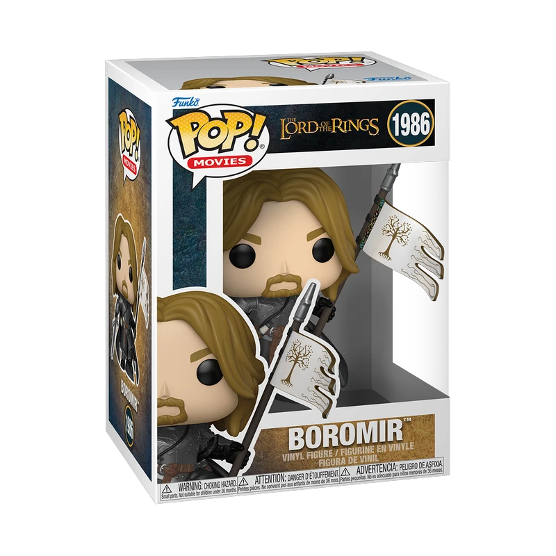 POP! Boromir - El Señor de los Anillos 1986 (vista)