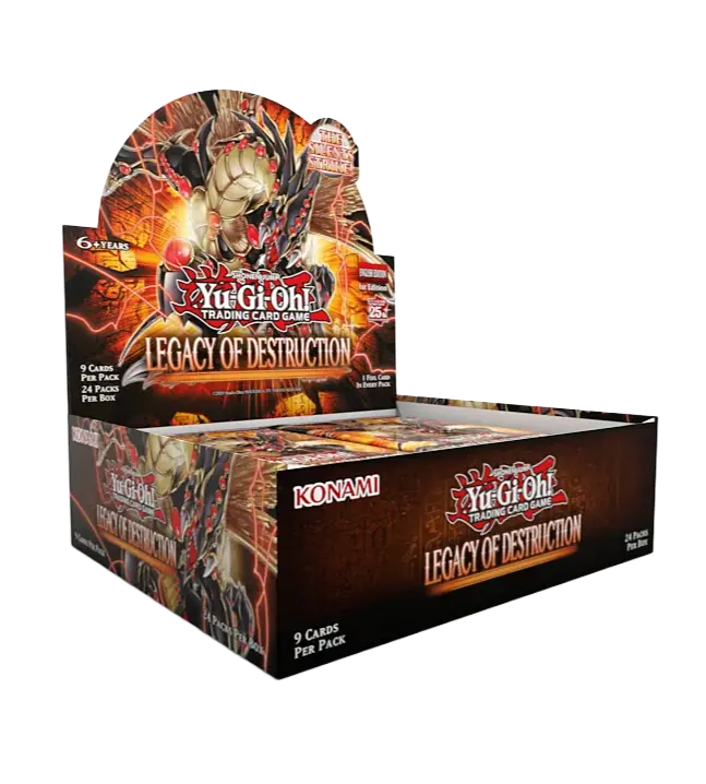 Yu‑Gi‑Oh! Legado de la Destrucción Caja 24 Sobres