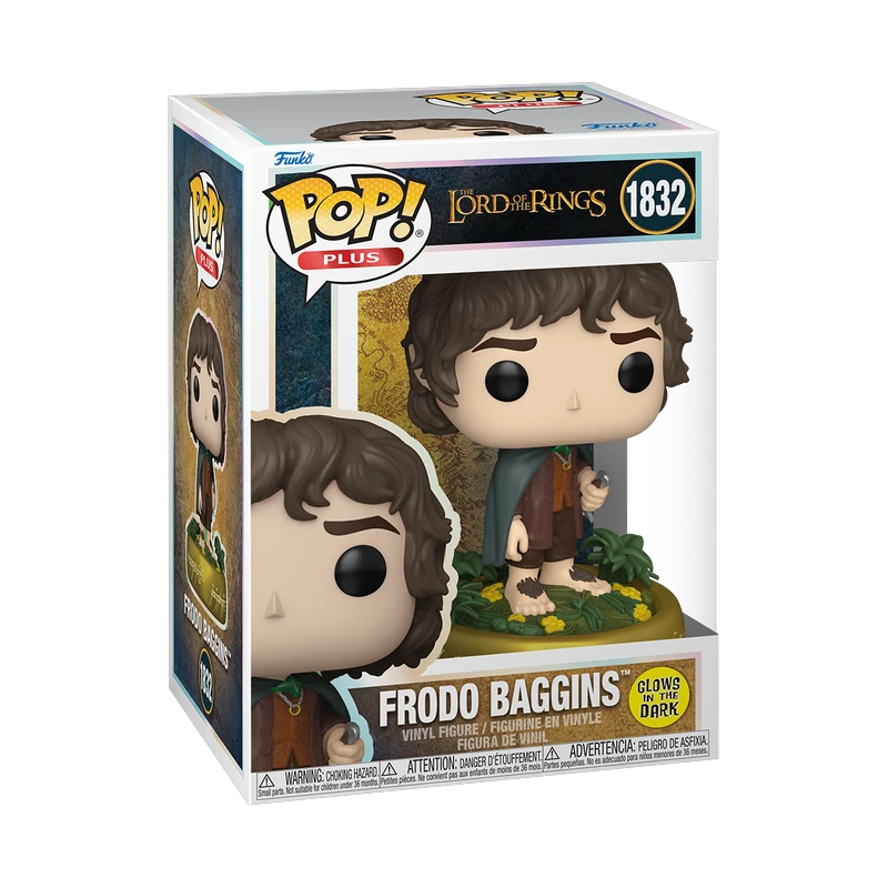 POP! Plus Frodo Bolsón - El Señor de los Anillos 1832 (vista)