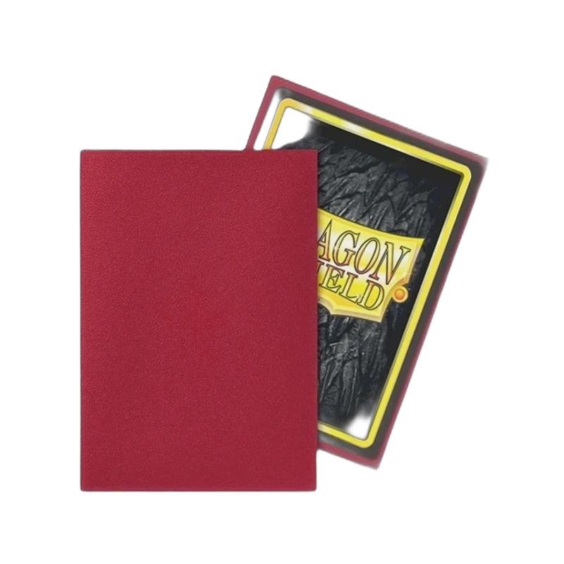 Dragon Shield Blood Red Japanese Size 60 Sleeves (vista)