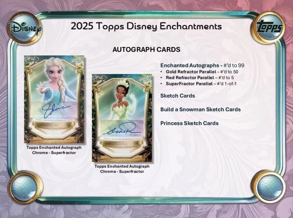 Fat Pack 2025 Disney Wonder - Topps Europe (vista)