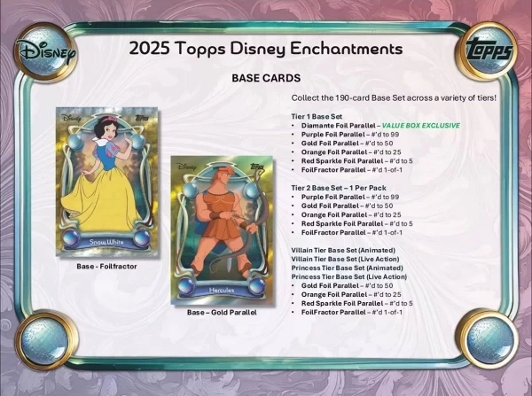 Fat Pack 2025 Disney Wonder - Topps Europe (vista)