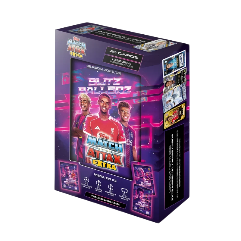 Topps UCC Match Attax Extra 2026 - Mega Tin - Blitzballers
