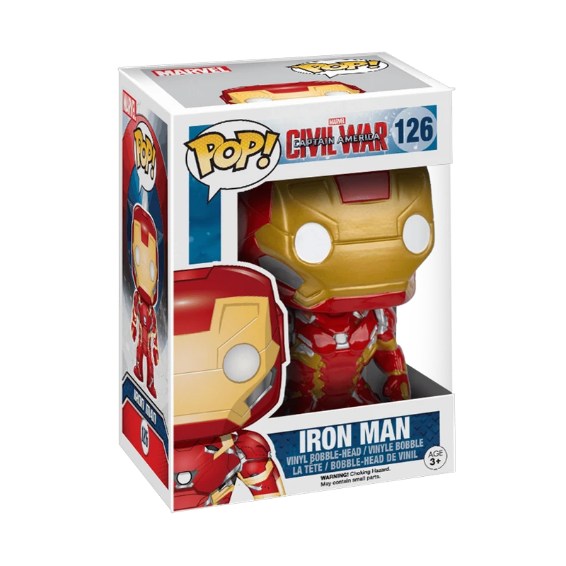 POP! Iron Man cabeza oscilante - Marvel 126 (vista)