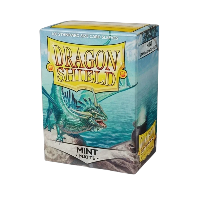 Dragon Shield 100 Standard Sleeves Matte Mint