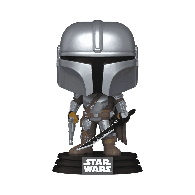 POP! The Mandalorian con sable oscuro - Star Wars 663