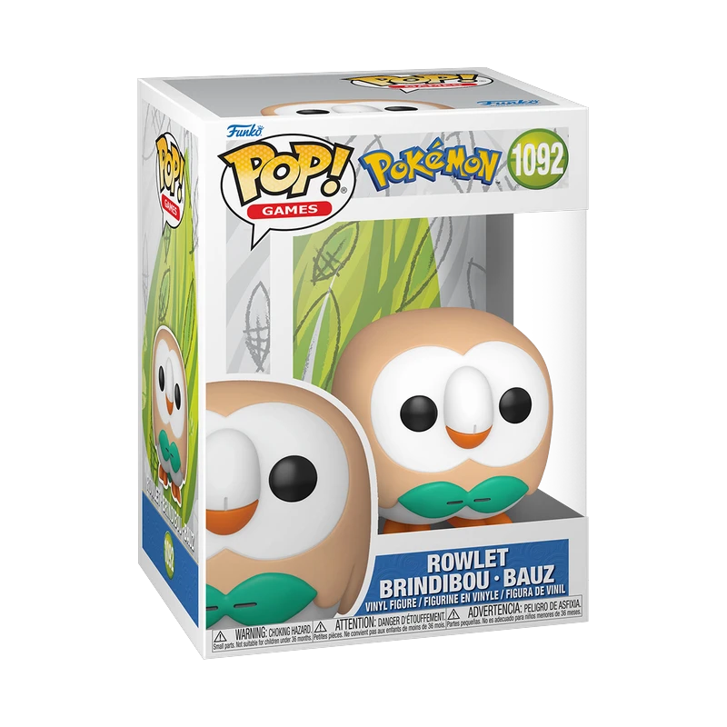 POP! Rowlet - Pokémon 1092 (vista)