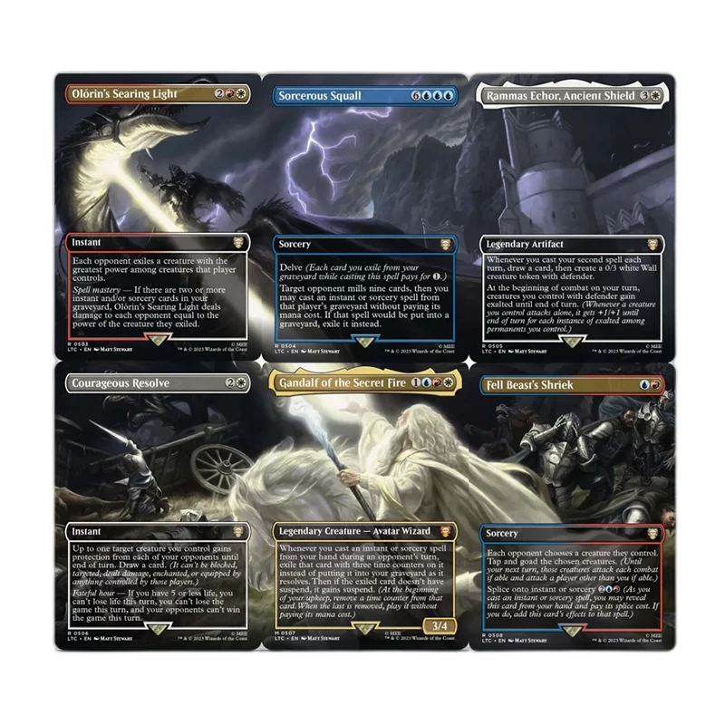 MTG Scene Box LOTR TOME Gandalf in The Pelennor Fields (vista)