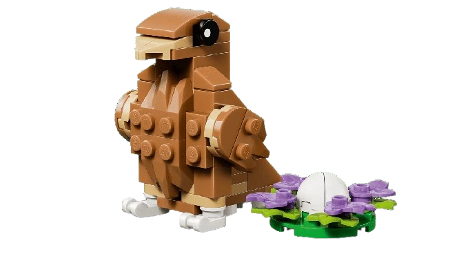 Lego Creator - Lindo Hámster con Flor (31376) (vista)