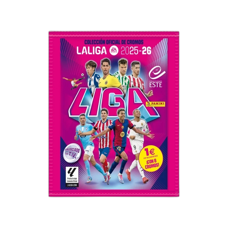 Caja 50 Sobres La Liga 2025/26 (vista)