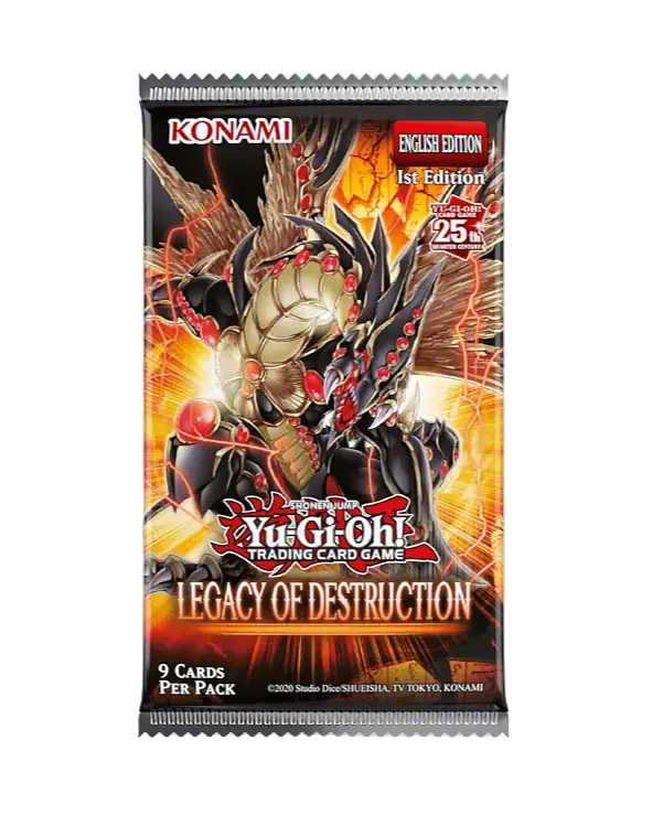 Yu‑Gi‑Oh! Legado de la Destrucción Caja 24 Sobres (vista)
