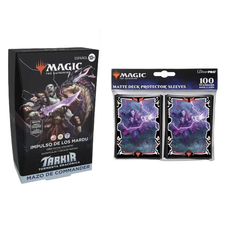 Pack Mazo Commander Impulso de los Mardu + UP Sleeve Matte