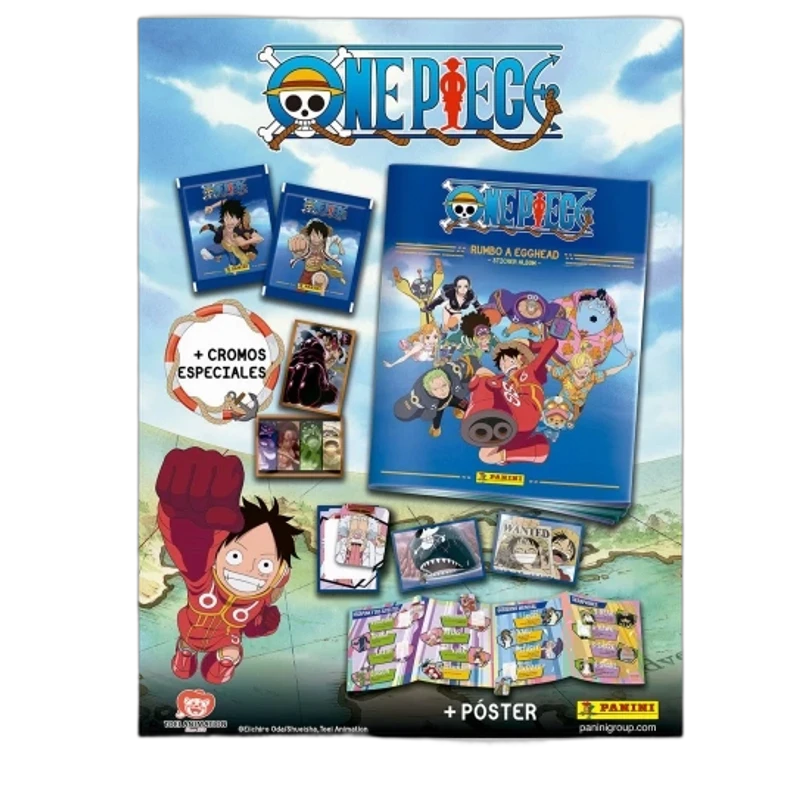 One Piece Rumbo a Egghead (Álbum + 4 Sobres) (vista)
