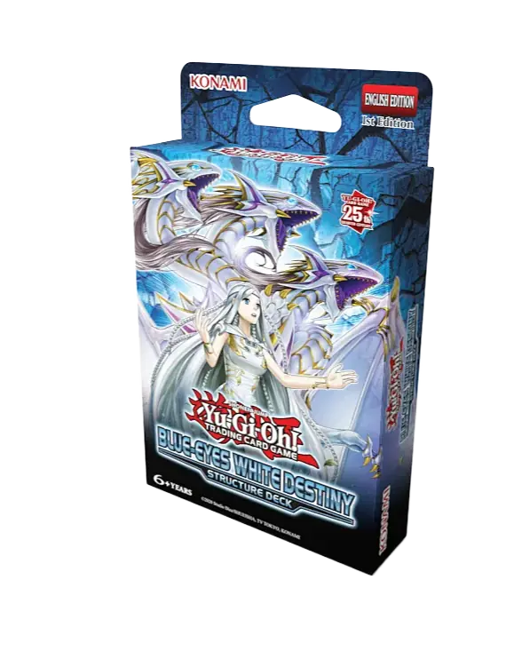 Yu‑Gi‑Oh! Baraja de Estructura: Destino Blanco de Ojos Azules (vista)