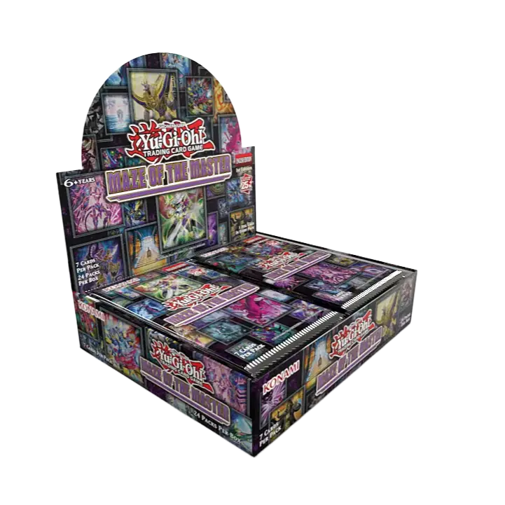 Yu‑Gi‑Oh! Laberinto del Maestro Caja 24 Sobres (vista)
