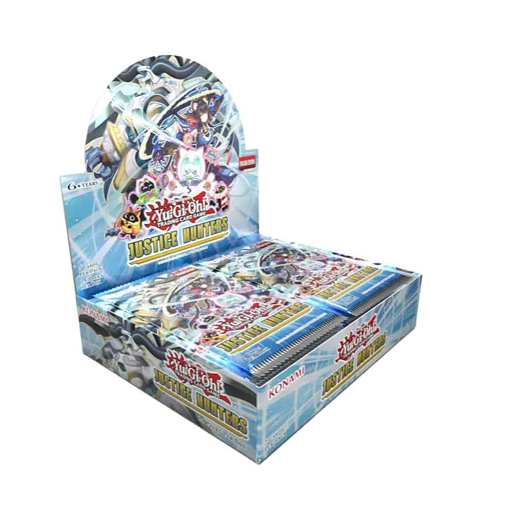 Yu‑Gi‑Oh! Justice Hunters Caja 24 Sobres (vista)