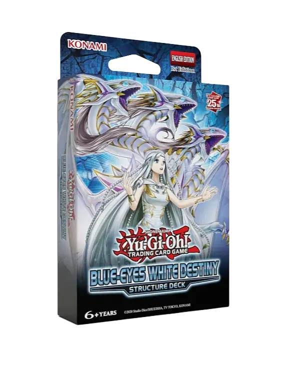 Yu‑Gi‑Oh! Baraja de Estructura: Destino Blanco de Ojos Azules