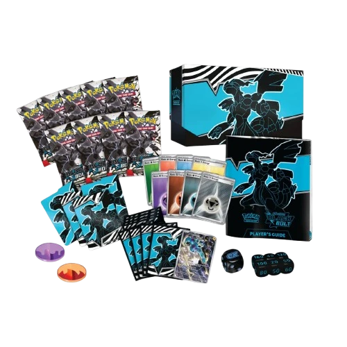 Pack ETB Llama Blanca y Fulgor Negro (vista)