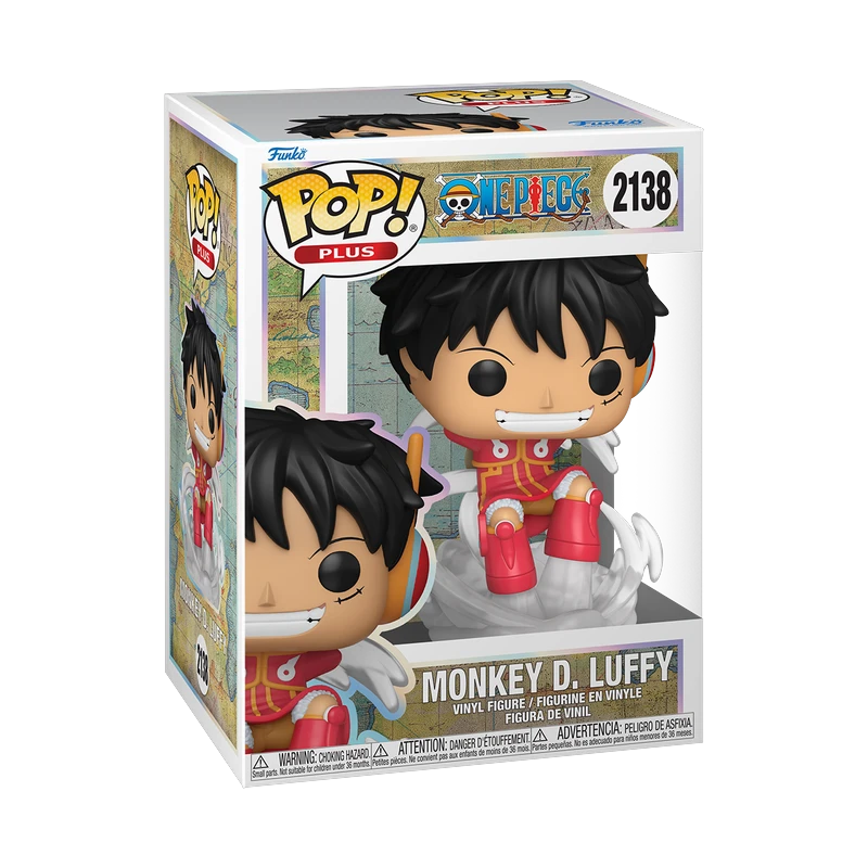 POP! Plus Monkey D. Luffy (Arco de Egghead) - One Piece 2138 (vista)