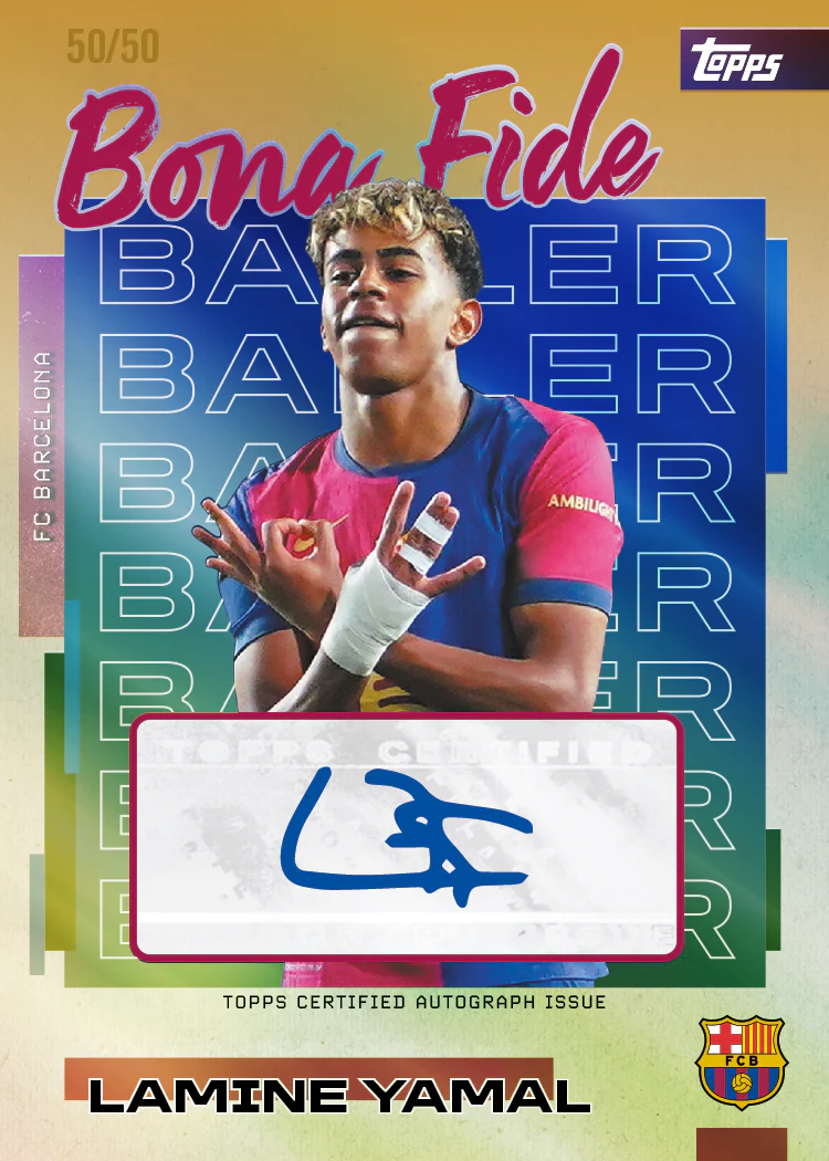 2025/26 Topps FC Barcelona Team Set (vista)