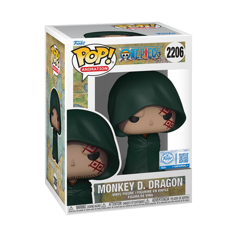 POP! Monkey D. Dragon - One Piece 2206 (vista)