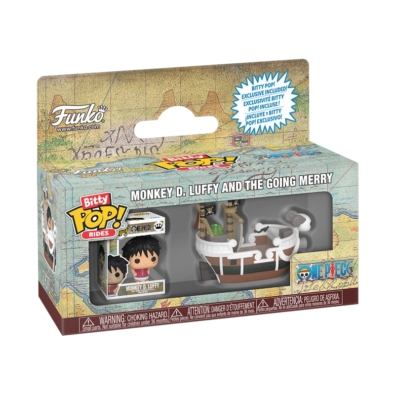 Bitty POP! Ride Monkey D. Luffy and the Going Merry - One Piece (vista)