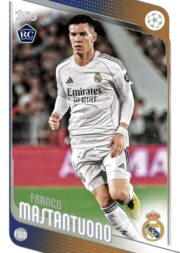 2025-26 Topps UEFA Club Competitions - Value Box (vista)