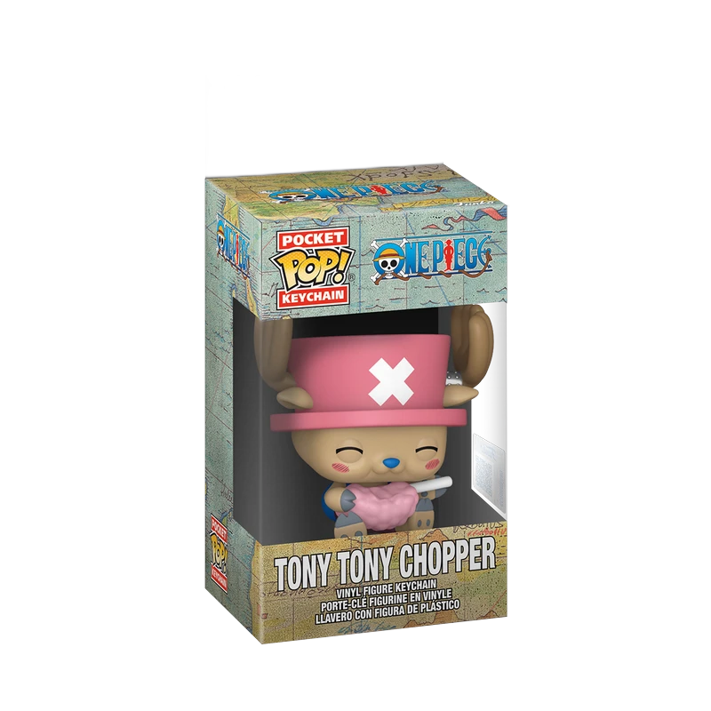POP! Keychain Tony Chopper Algodón de Azúcar- One Piece (vista)