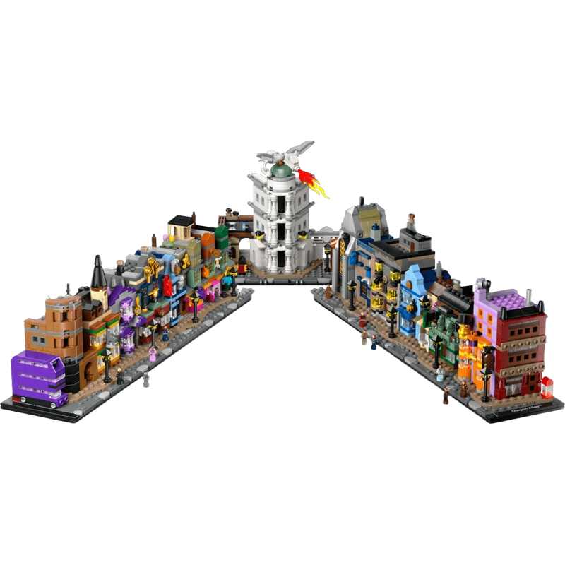 Lego Harry Potter – Tiendas Mágicas del Callejón Diagon (76444) (vista)