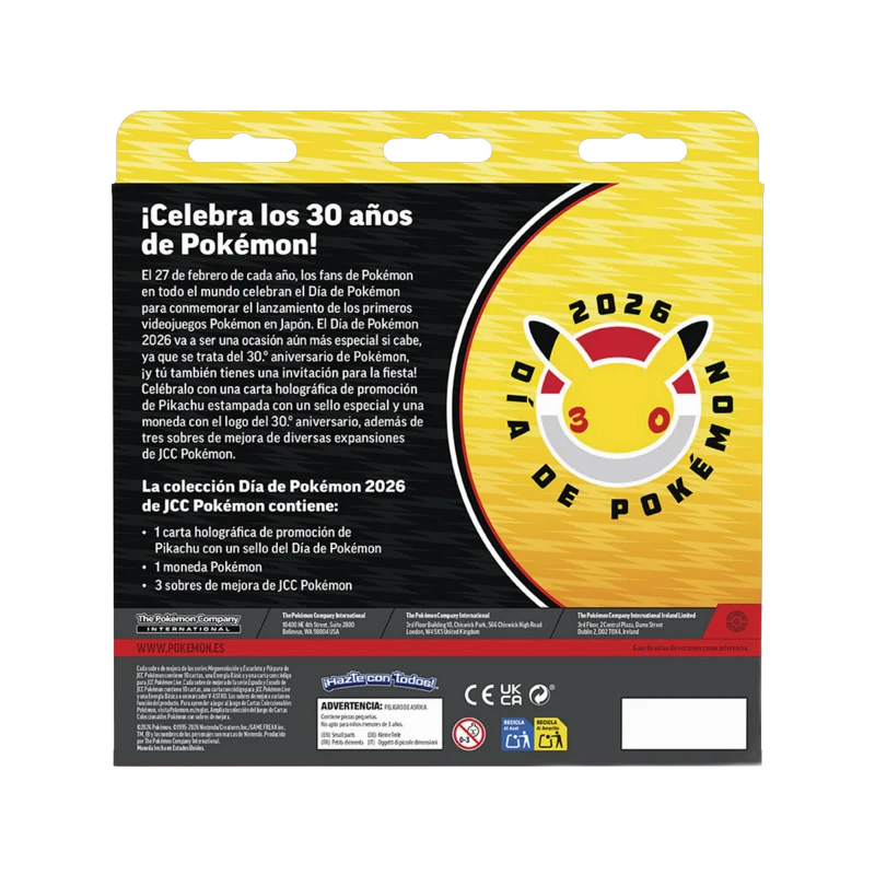 Caja Pokémon Day 30 Aniversario (vista)