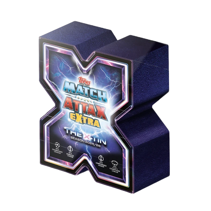 2025/26 UCC Match Attax X Mega Tin (vista)