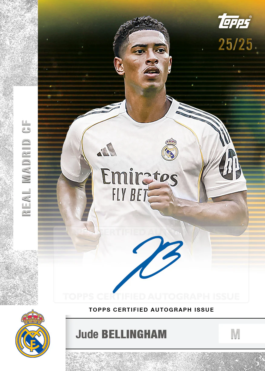 Topps Real Madrid 2025-26 Team Set (vista)