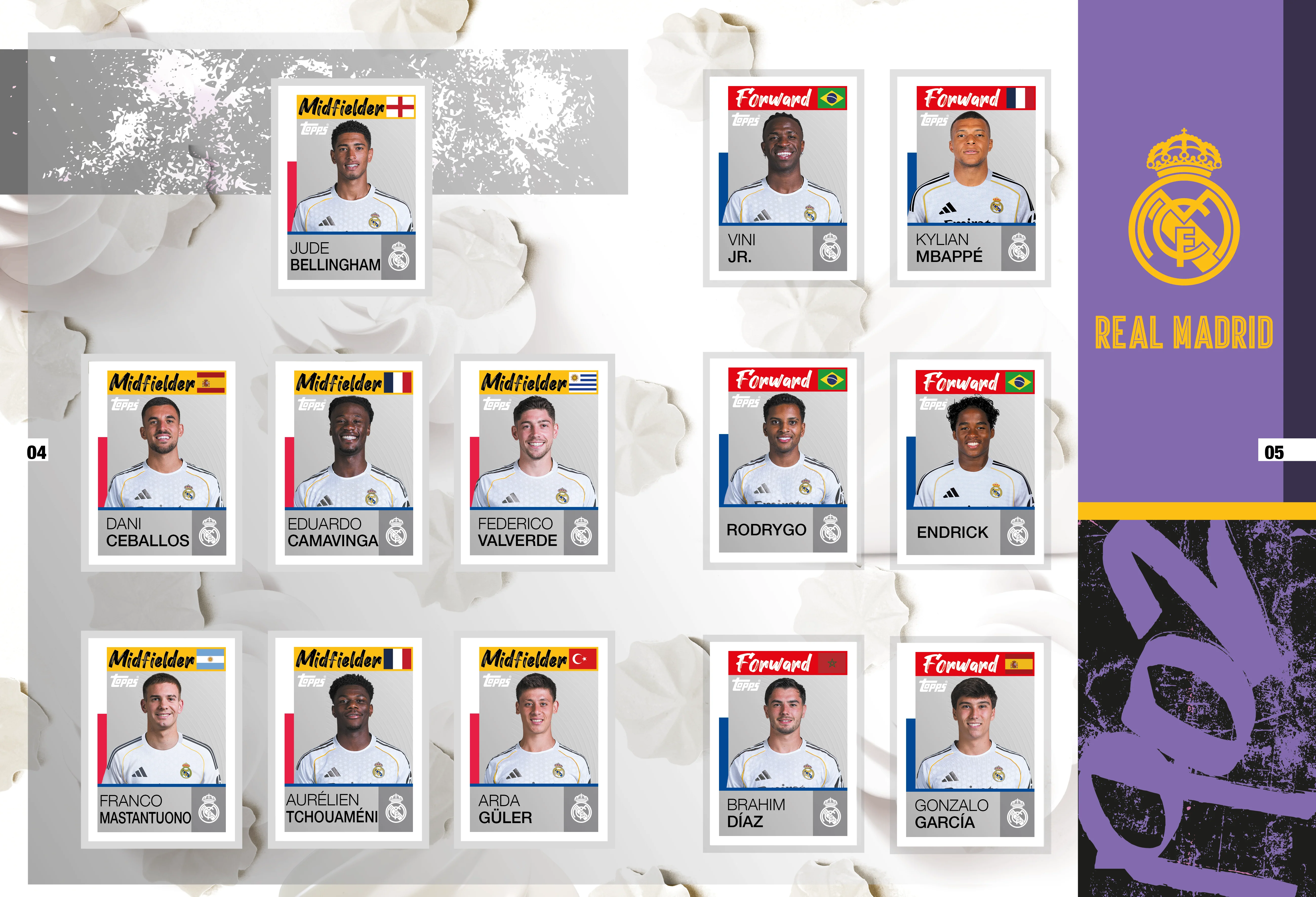 Topps Sticker Álbum 2025/26 Real Madrid (vista)