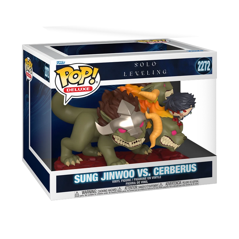 POP! Deluxe Sung Jinwoo vs. Cerberus - Solo Leveling 2272 (vista)