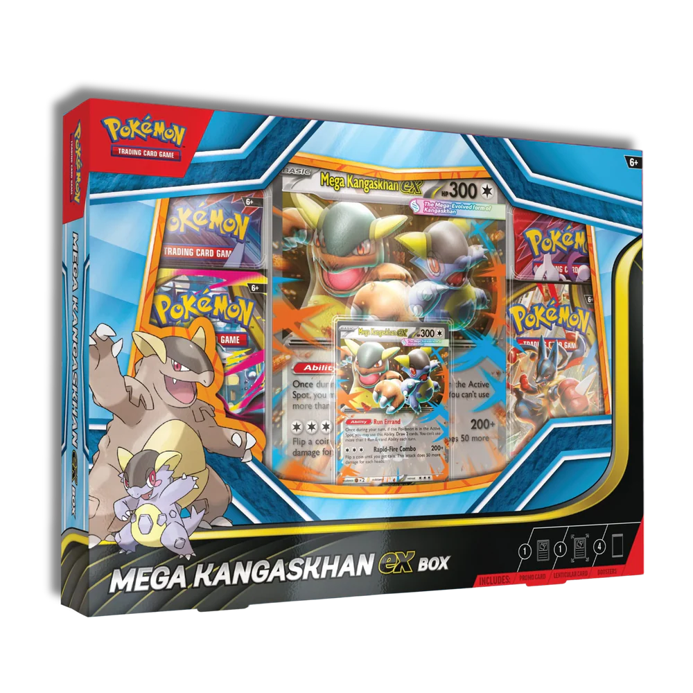 Caja Pokémon Mega Kangaskhan EX Colección