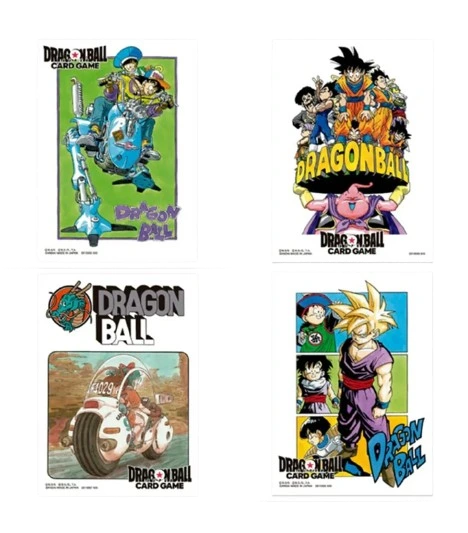 Sleeves Official Card Manga Collection (4 Packs) Fusion World - Dragon Ball