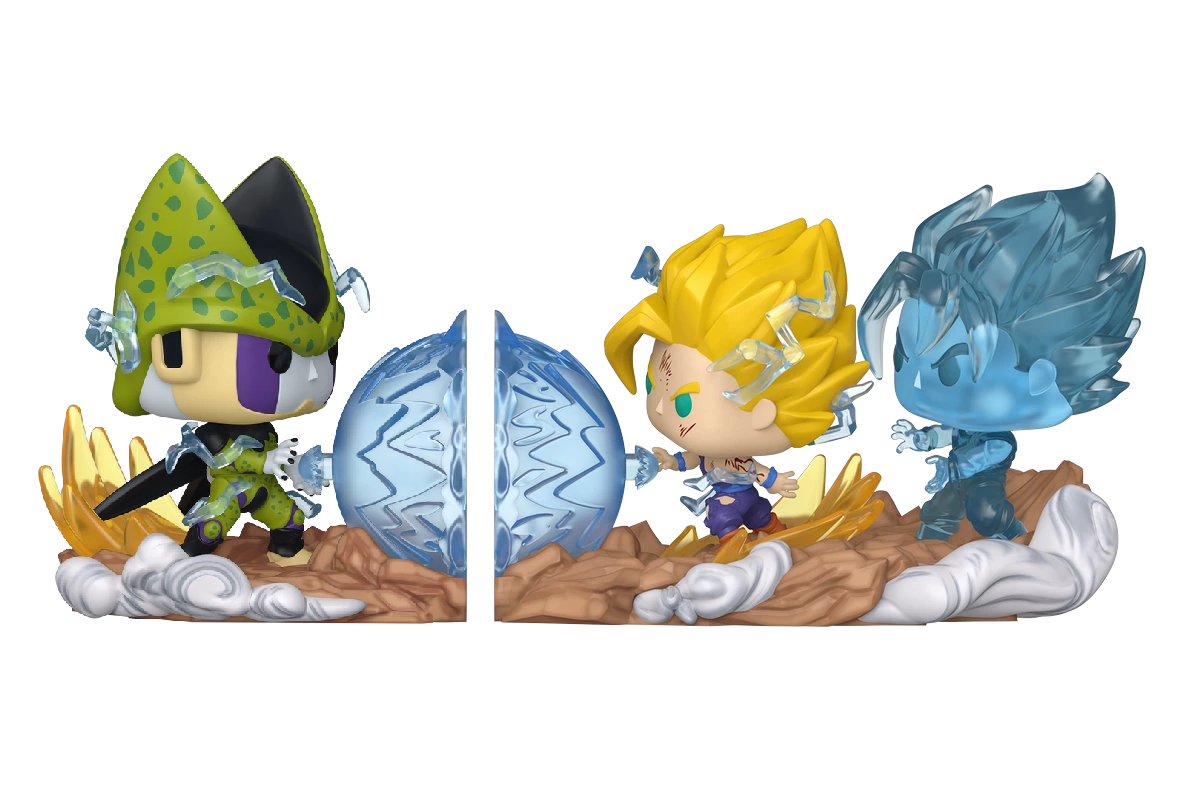 POP! Moment Padre-Hijo Kamehameha  y Perfect Cell - Dragon Ball