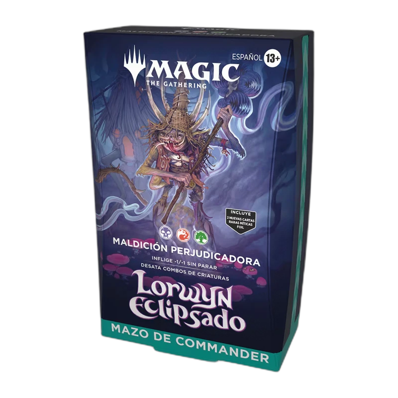 MTG Mazos Commander Lorwyn Eclipsado Blight Curse