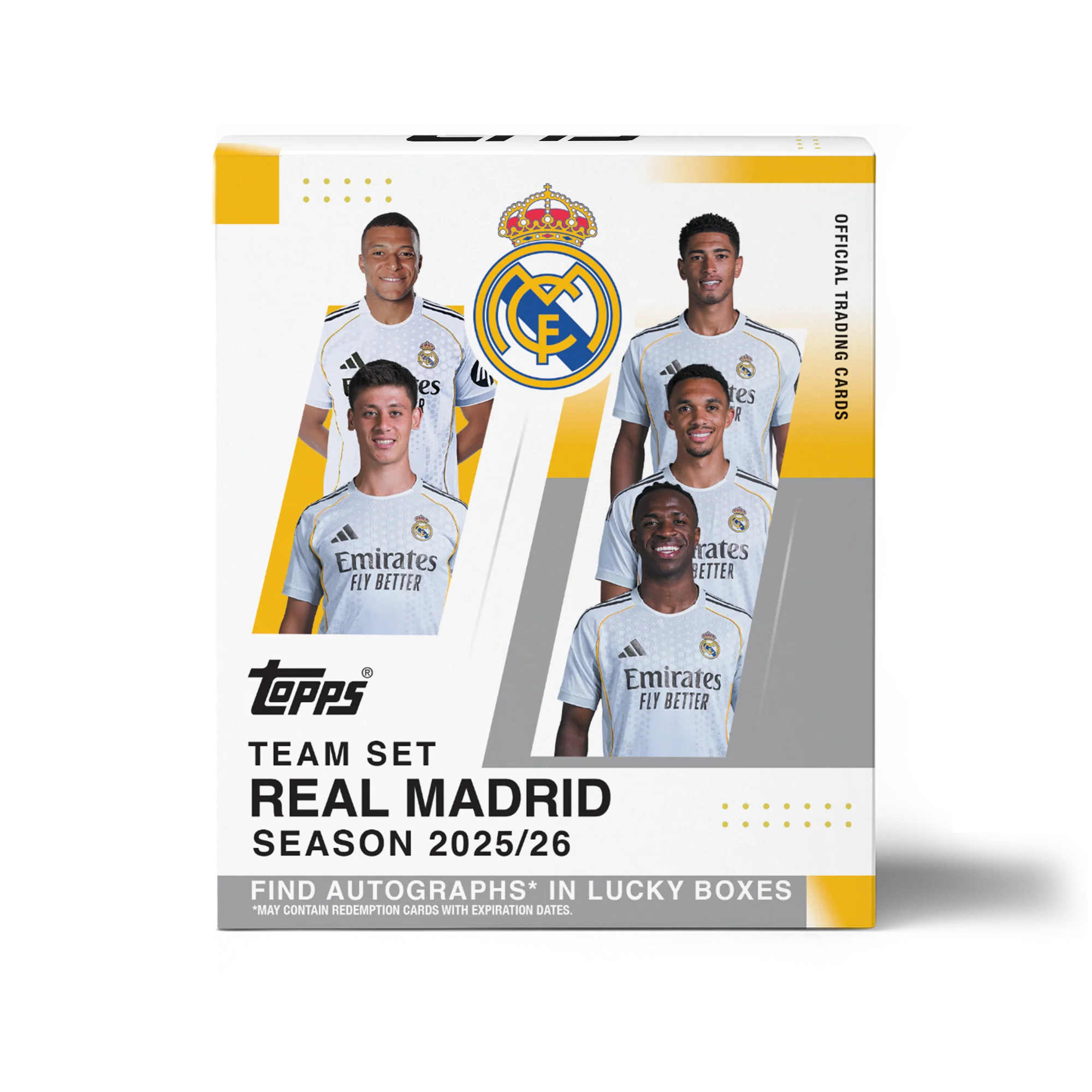 Topps Real Madrid 2025-26 Team Set