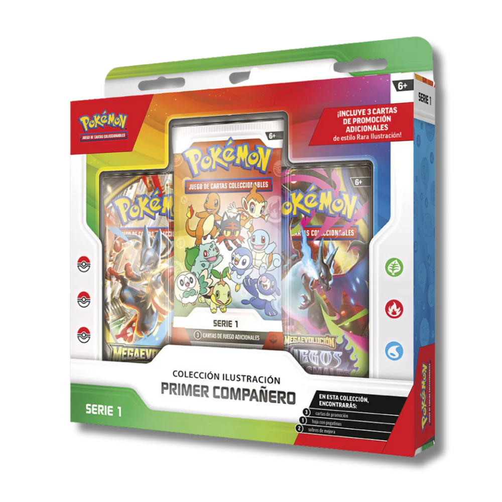 Colección Ilustración Pokémon Primer Compañero (Serie 1)