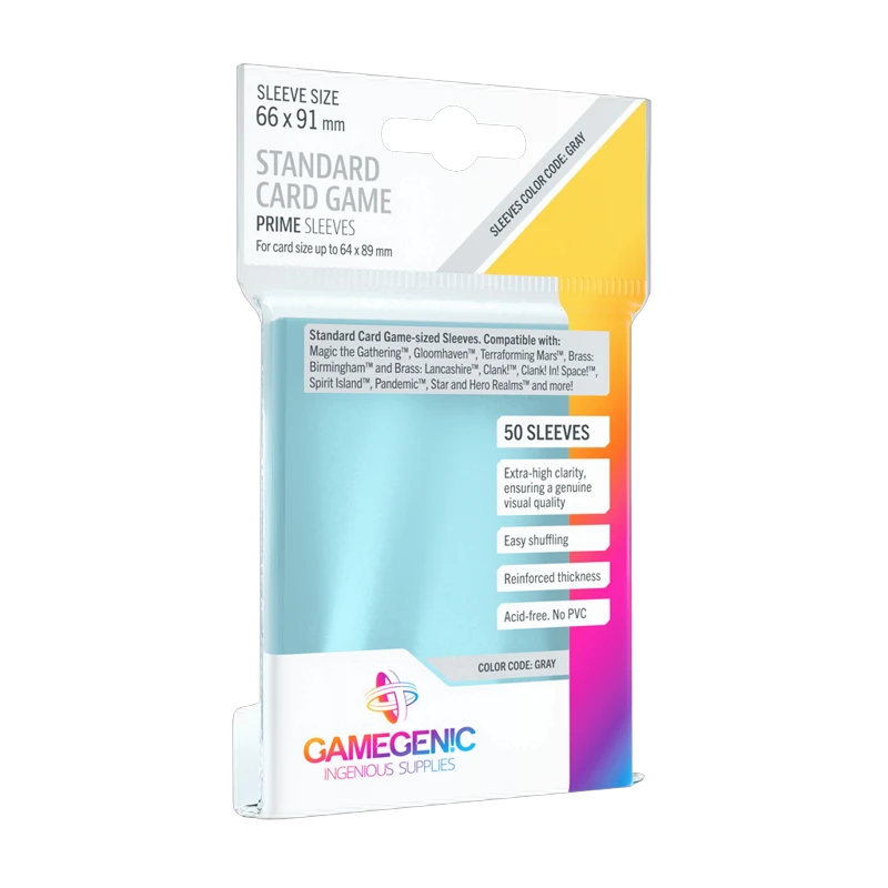 Prime Standard Card Game Sleeves 66x91mm (50)